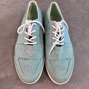 Creative Reaction Teal Classic low top fashion sneaker Mens 9 casual shoes